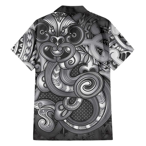 Aotearoa Maori Hei Tiki Family Matching Mermaid Dress and Hawaiian Shirt Kiwikiwi Kowhaiwhai Puhoro Motif