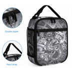Aotearoa Maori Hei Tiki Lunch Bag Kiwikiwi Kowhaiwhai Puhoro Motif