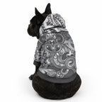 Aotearoa Maori Hei Tiki Pet Hoodie Kiwikiwi Kowhaiwhai Puhoro Motif