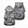 Aotearoa Maori Hei Tiki Pet Hoodie Kiwikiwi Kowhaiwhai Puhoro Motif