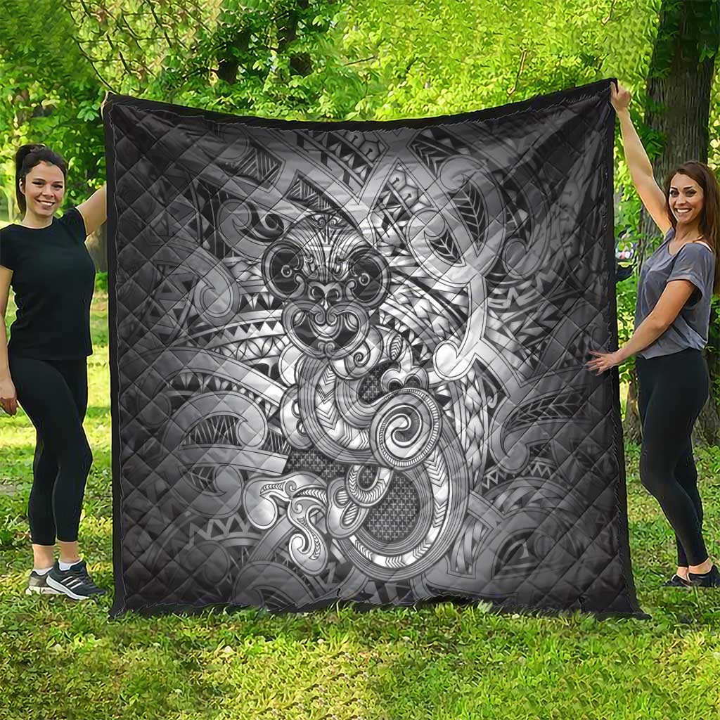 Aotearoa Maori Hei Tiki Quilt Kiwikiwi Kowhaiwhai Puhoro Motif