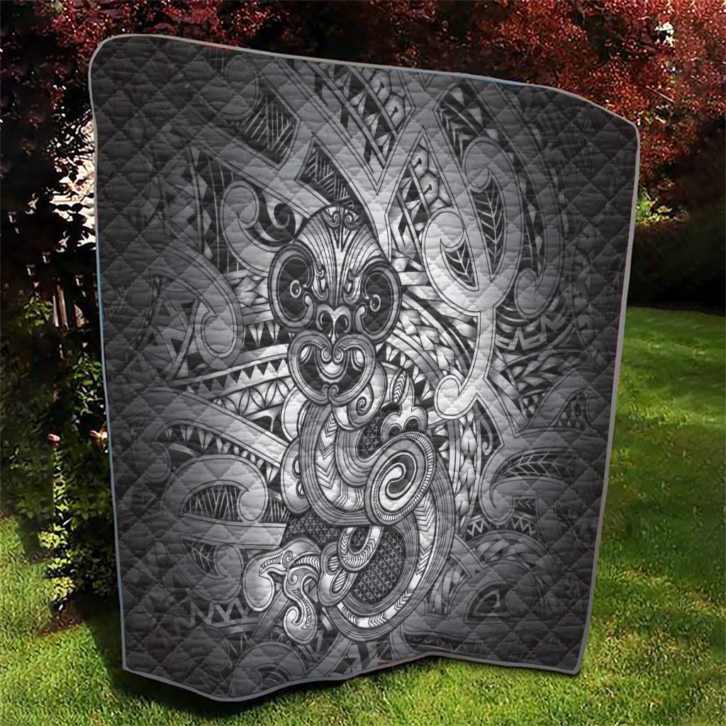 Aotearoa Maori Hei Tiki Quilt Kiwikiwi Kowhaiwhai Puhoro Motif