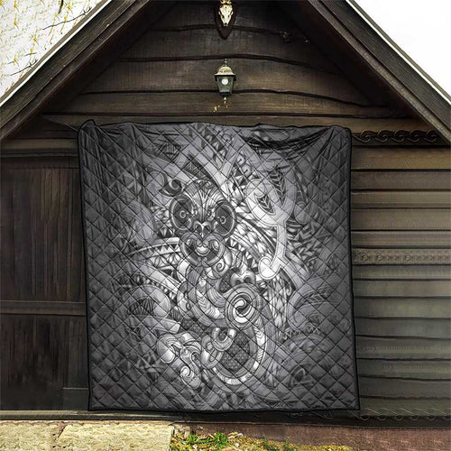 Aotearoa Maori Hei Tiki Quilt Kiwikiwi Kowhaiwhai Puhoro Motif