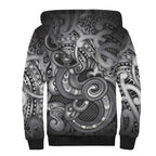 Aotearoa Maori Hei Tiki Sherpa Hoodie Kiwikiwi Kowhaiwhai Puhoro Motif
