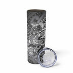Aotearoa Maori Hei Tiki Skinny Tumbler Kiwikiwi Kowhaiwhai Puhoro Motif