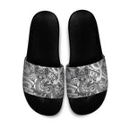 Aotearoa Maori Hei Tiki Slide Sandals Kiwikiwi Kowhaiwhai Puhoro Motif