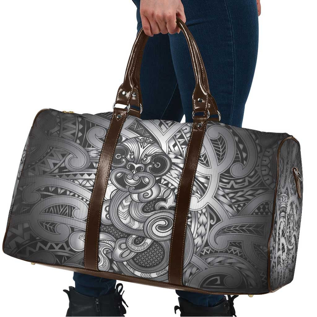 Aotearoa Maori Hei Tiki Travel Bag Kiwikiwi Kowhaiwhai Puhoro Motif