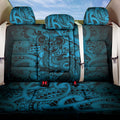 Aotearoa Maori Hei Tiki Back Car Seat Cover Kikorangi Kowhaiwhai Puhoro Motif