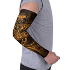 Aotearoa Maori Hei Tiki Arm Sleeves Koura Kowhaiwhai Puhoro Motif