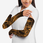 Aotearoa Maori Hei Tiki Arm Sleeves Koura Kowhaiwhai Puhoro Motif