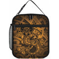 Aotearoa Maori Hei Tiki Lunch Bag Koura Kowhaiwhai Puhoro Motif