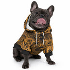 Aotearoa Maori Hei Tiki Pet Hoodie Koura Kowhaiwhai Puhoro Motif