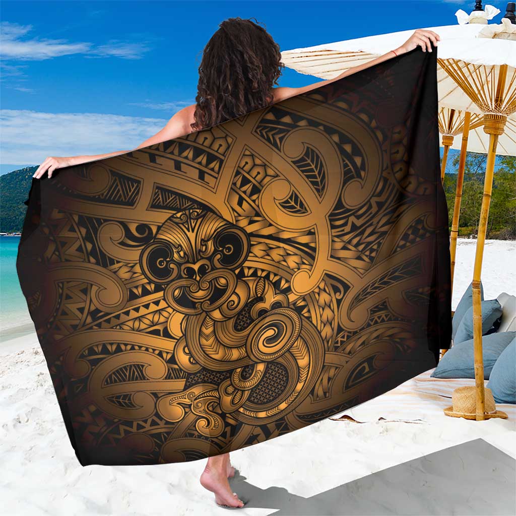 Aotearoa Maori Hei Tiki Sarong Koura Kowhaiwhai Puhoro Motif