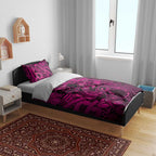 Aotearoa Maori Hei Tiki Bedding Set Mawhero Kowhaiwhai Puhoro Motif