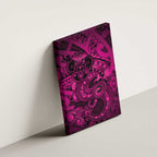 Aotearoa Maori Hei Tiki Canvas Wall Art Mawhero Kowhaiwhai Puhoro Motif