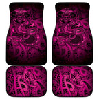 Aotearoa Maori Hei Tiki Car Mats Mawhero Kowhaiwhai Puhoro Motif