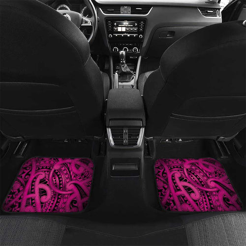 Aotearoa Maori Hei Tiki Car Mats Mawhero Kowhaiwhai Puhoro Motif