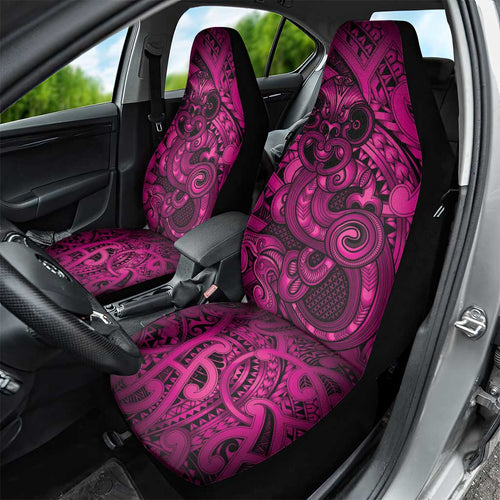 Aotearoa Maori Hei Tiki Car Seat Cover Mawhero Kowhaiwhai Puhoro Motif