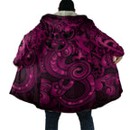 Aotearoa Maori Hei Tiki Cloak Mawhero Kowhaiwhai Puhoro Motif