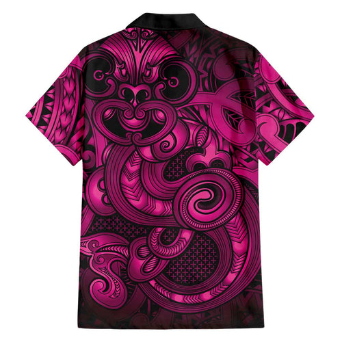 Aotearoa Maori Hei Tiki Family Matching Mermaid Dress and Hawaiian Shirt Mawhero Kowhaiwhai Puhoro Motif