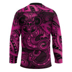 Aotearoa Maori Hei Tiki Hockey Jersey Mawhero Kowhaiwhai Puhoro Motif