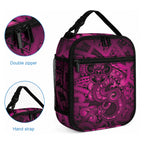 Aotearoa Maori Hei Tiki Lunch Bag Mawhero Kowhaiwhai Puhoro Motif