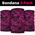 Aotearoa Maori Hei Tiki Neck Gaiter Mawhero Kowhaiwhai Puhoro Motif
