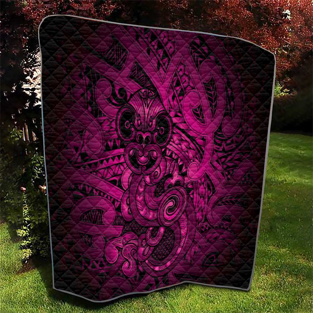 Aotearoa Maori Hei Tiki Quilt Mawhero Kowhaiwhai Puhoro Motif
