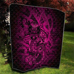 Aotearoa Maori Hei Tiki Quilt Mawhero Kowhaiwhai Puhoro Motif
