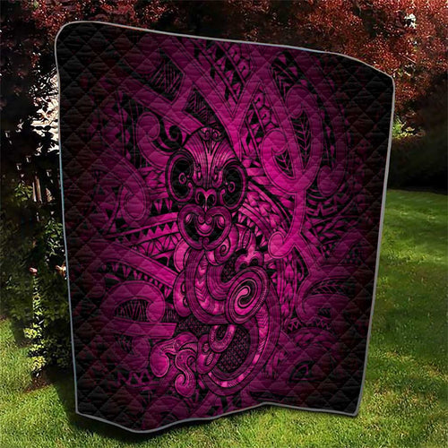Aotearoa Maori Hei Tiki Quilt Mawhero Kowhaiwhai Puhoro Motif