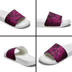 Aotearoa Maori Hei Tiki Slide Sandals Mawhero Kowhaiwhai Puhoro Motif