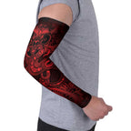 Aotearoa Maori Hei Tiki Arm Sleeves Whero Kowhaiwhai Puhoro Motif