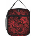 Aotearoa Maori Hei Tiki Lunch Bag Whero Kowhaiwhai Puhoro Motif