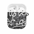 Aotearoa Maori Kowhaiwhai AirPods Case Kiwikiwi Puhoro and Patiki