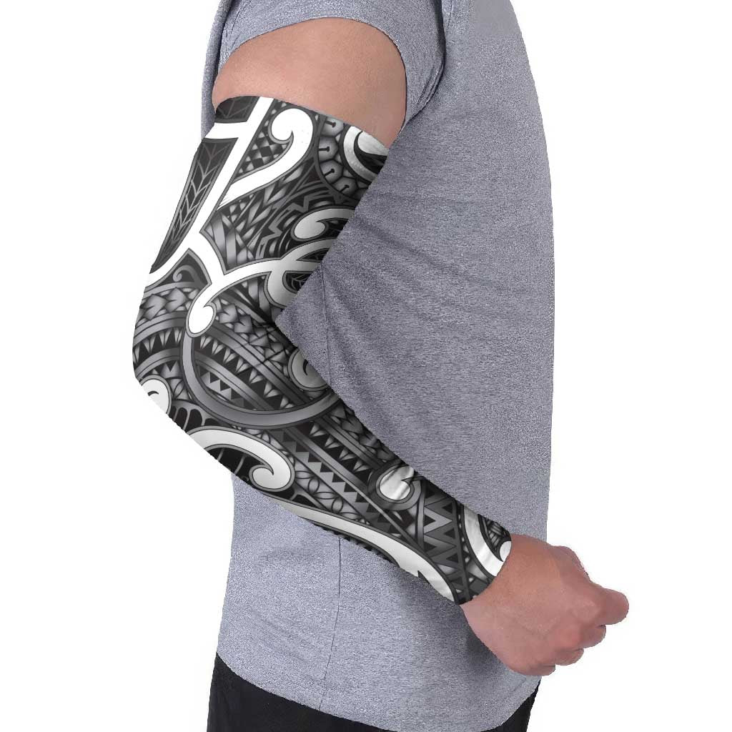 Aotearoa Maori Kowhaiwhai Arm Sleeves Kiwikiwi Puhoro and Patiki