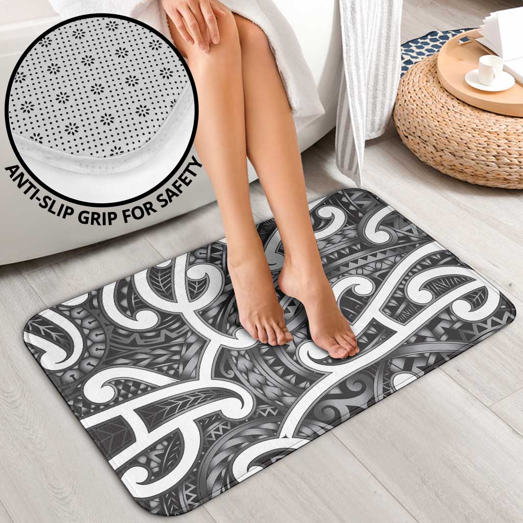 Aotearoa Maori Kowhaiwhai Bathroom Set Kiwikiwi Puhoro and Patiki