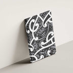 Aotearoa Maori Kowhaiwhai Canvas Wall Art Kiwikiwi Puhoro and Patiki