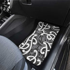 Aotearoa Maori Kowhaiwhai Car Mats Kiwikiwi Puhoro and Patiki