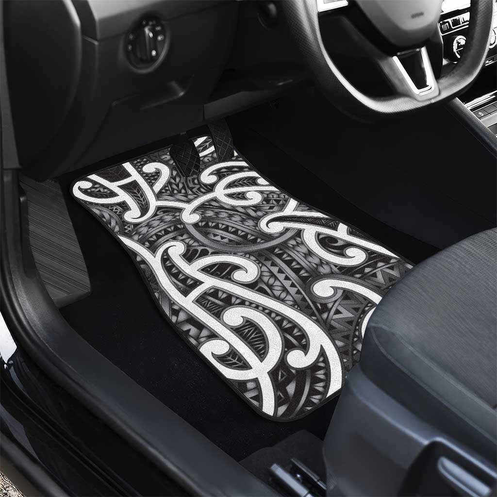 Aotearoa Maori Kowhaiwhai Car Mats Kiwikiwi Puhoro and Patiki
