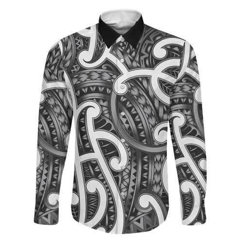 Aotearoa Maori Kowhaiwhai Family Matching Puletasi and Hawaiian Shirt Kiwikiwi Puhoro and Patiki