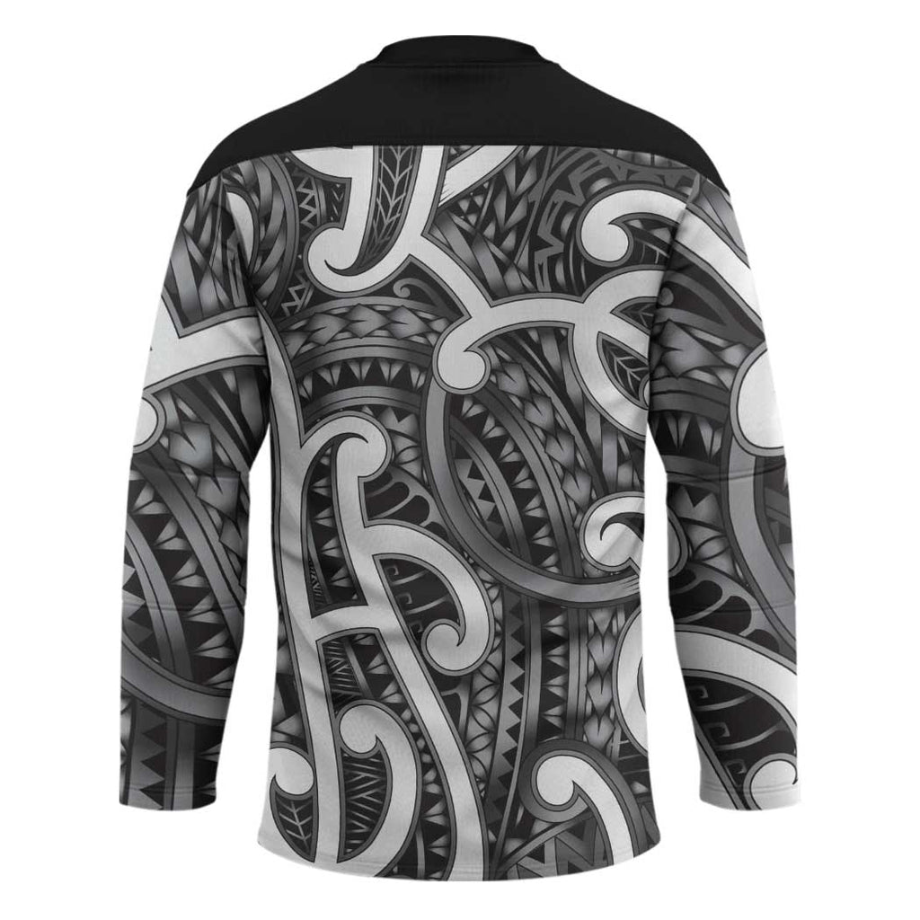 Aotearoa Maori Kowhaiwhai Hockey Jersey Kiwikiwi Puhoro and Patiki