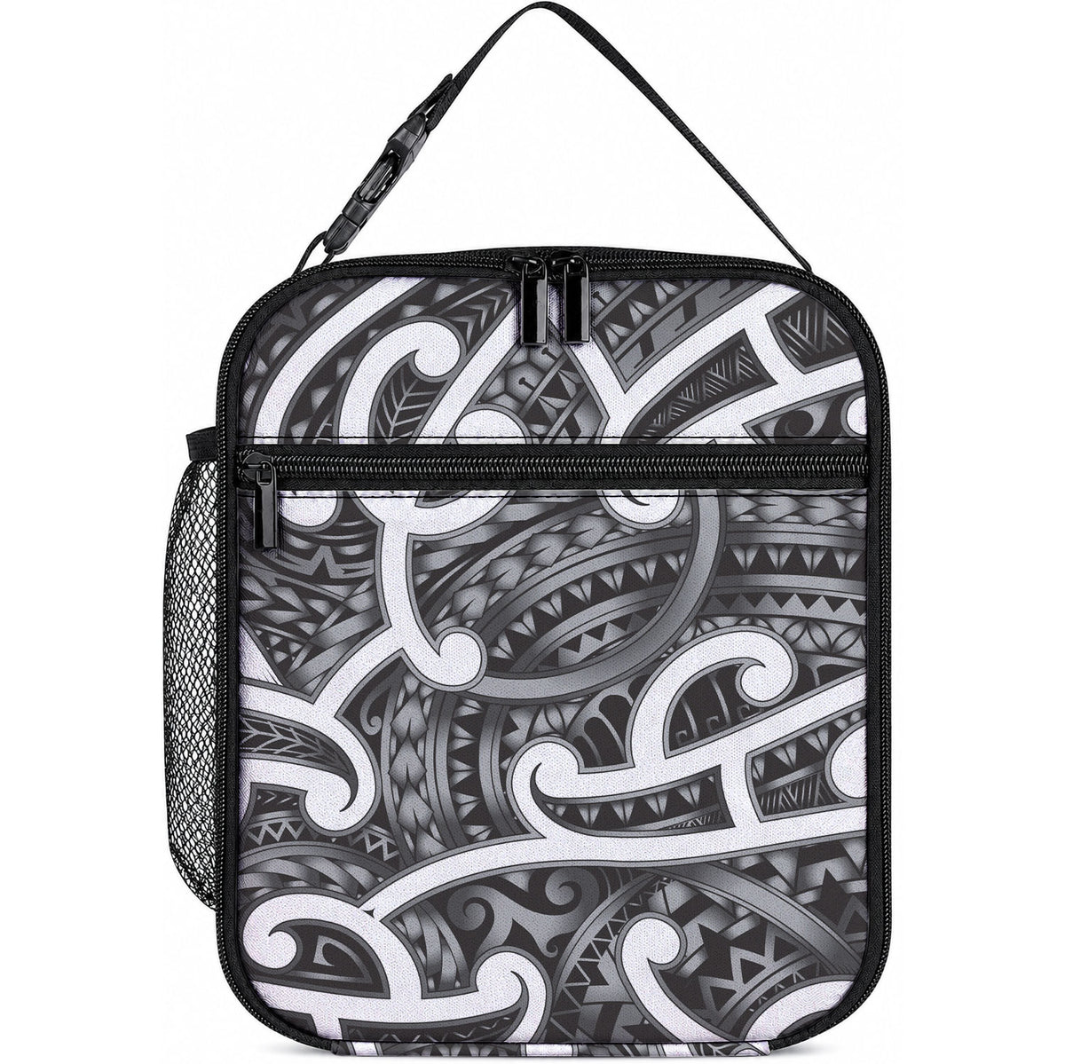 Aotearoa Maori Kowhaiwhai Lunch Bag Kiwikiwi Puhoro and Patiki