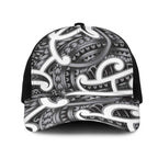 Aotearoa Maori Kowhaiwhai Mesh Trucker Cap Kiwikiwi Puhoro and Patiki