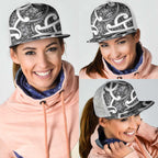 Aotearoa Maori Kowhaiwhai Mesh Trucker Cap Kiwikiwi Puhoro and Patiki