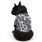 Aotearoa Maori Kowhaiwhai Pet Hoodie Kiwikiwi Puhoro and Patiki