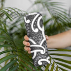 Aotearoa Maori Kowhaiwhai Skinny Tumbler Kiwikiwi Puhoro and Patiki