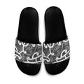 Aotearoa Maori Kowhaiwhai Slide Sandals Kiwikiwi Puhoro and Patiki