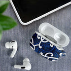 Aotearoa Maori Kowhaiwhai AirPods Case Kikorangi Puhoro and Patiki