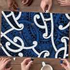 Aotearoa Maori Kowhaiwhai Puzzle Kikorangi Puhoro and Patiki