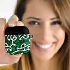 Aotearoa Maori Kowhaiwhai AirPods Case Kakariki Puhoro and Patiki